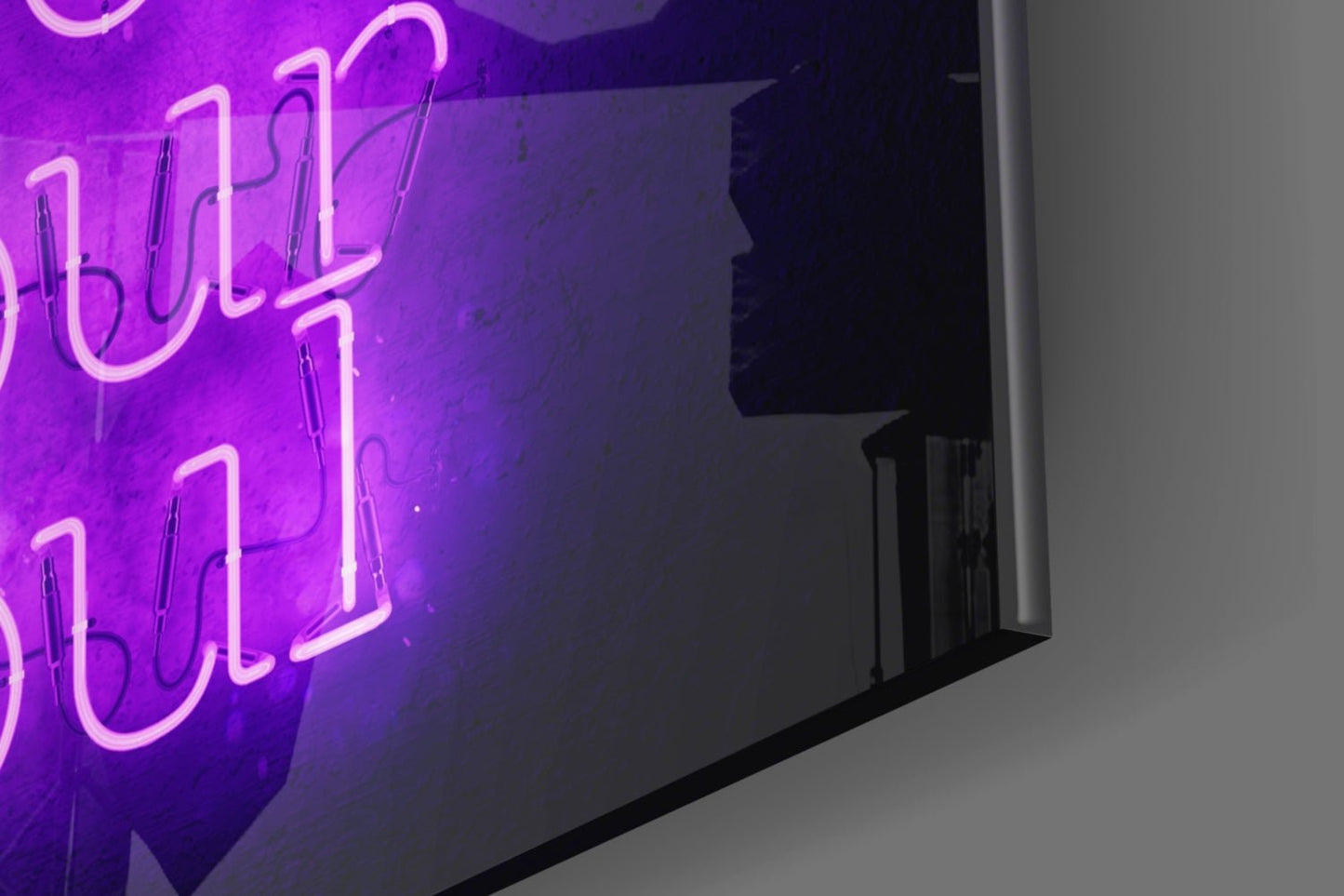 “Feed Your Soul” Glass Wall Art Daughter - Ever Trendy Essentials
