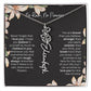 Flower Name Necklace | Custom Birth Flower Jewelry Gift for Daughter - Ever Trendy Essentials