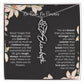 Flower Name Necklace | Custom Birth Flower Jewelry Gift for Daughter - Ever Trendy Essentials
