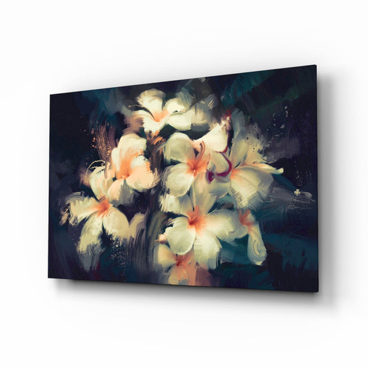 Flowers Glass Wall Art Daughter - Ever Trendy Essentials