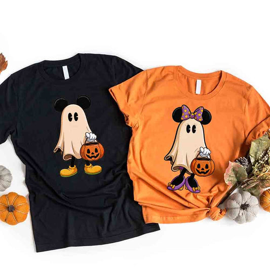 Ghost Couple Halloween Shirts | Spooky Tee | Cute Fall Matching Shirt - Ever Trendy Essentials