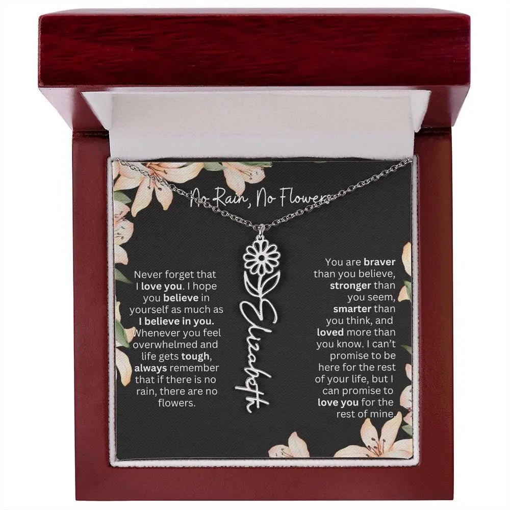 Gold Flower Necklace - Ever Trendy Essentials