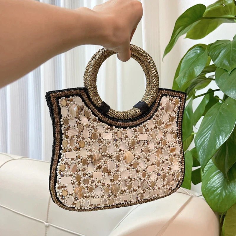 Handmade Indian Beaded Evening Bag - Ever Trendy Essentials