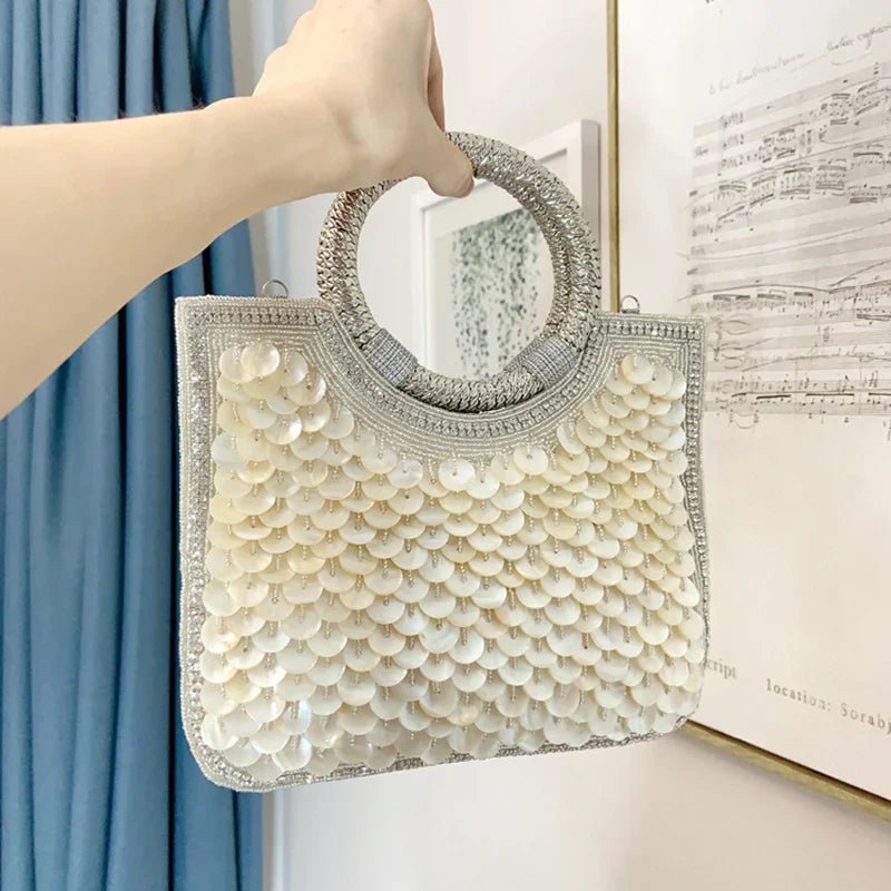 Handmade Indian Beaded Evening Bag - Ever Trendy Essentials