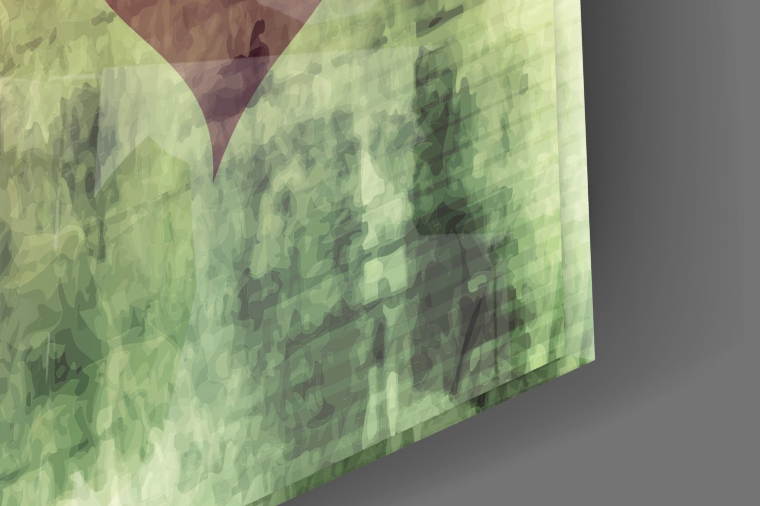 Hearts Hearts Glass Wall Art Daughter - Ever Trendy Essentials