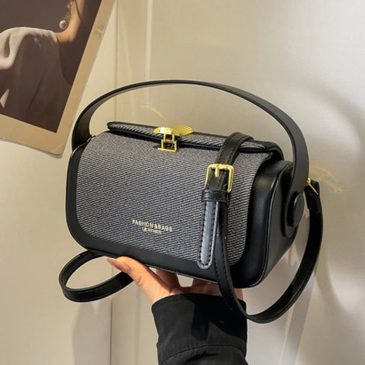 High - Grade Sense Women's Small Square Bags | Trendy Classic PU Leather Lady Commuter Shoulder Bag & Short Handle Handbags - Ever Trendy Essentials