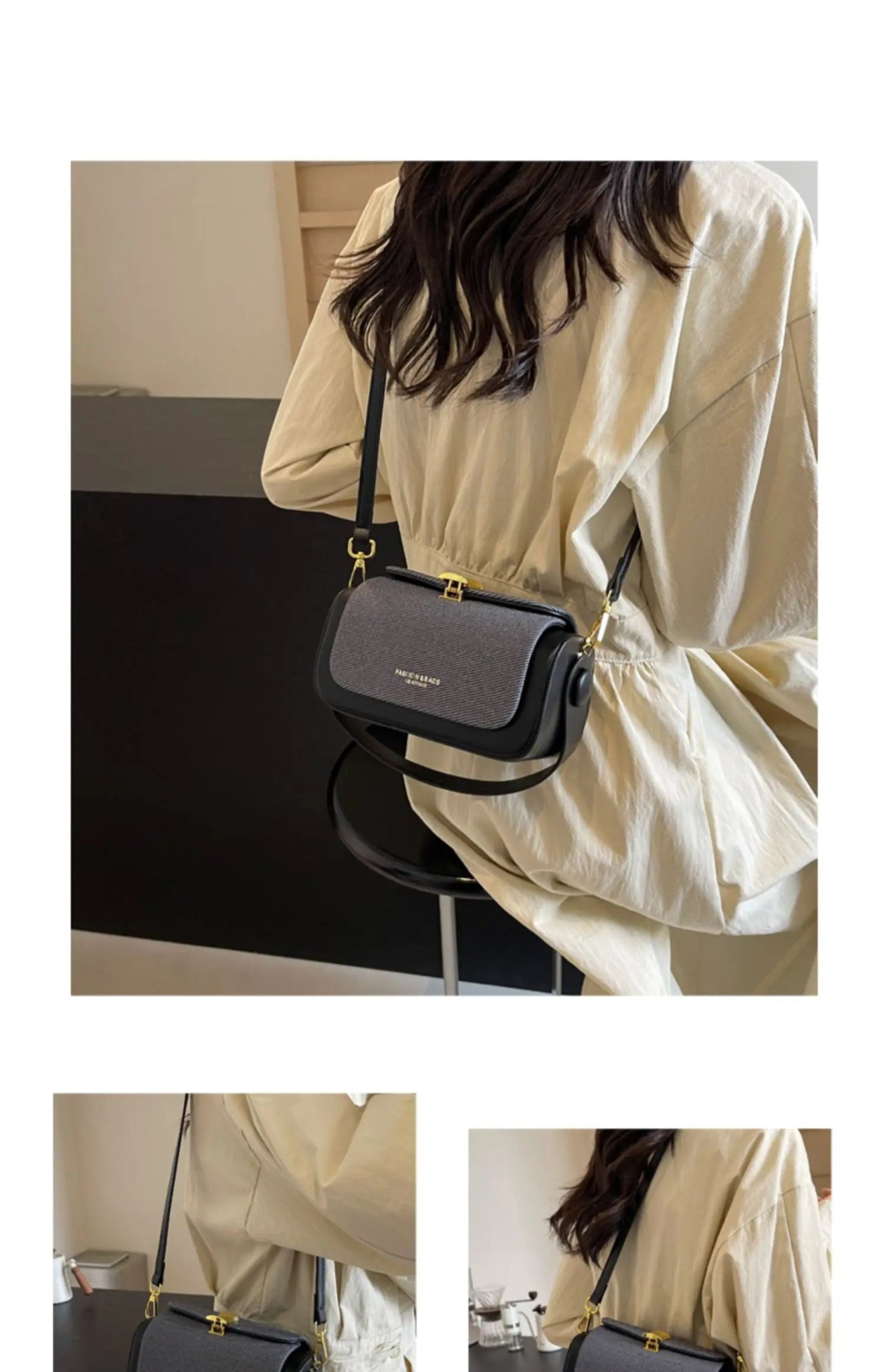 High - Grade Sense Women's Small Square Bags | Trendy Classic PU Leather Lady Commuter Shoulder Bag & Short Handle Handbags - Ever Trendy Essentials