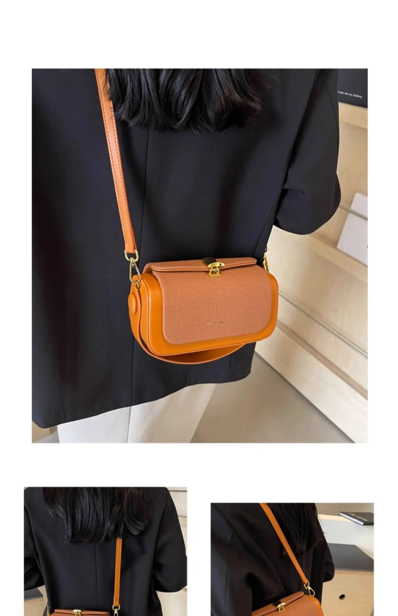 High - Grade Sense Women's Small Square Bags | Trendy Classic PU Leather Lady Commuter Shoulder Bag & Short Handle Handbags - Ever Trendy Essentials
