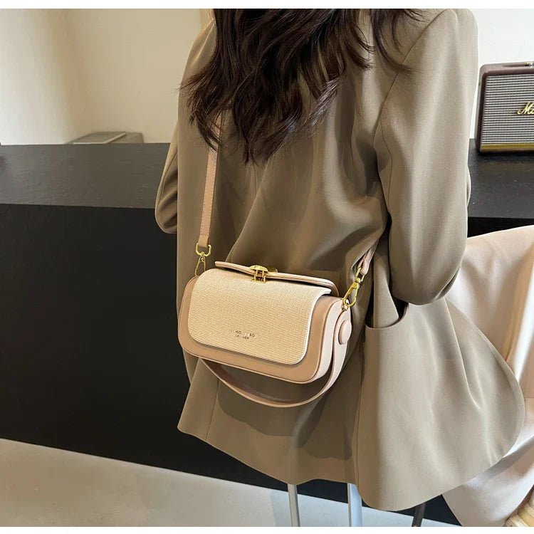 High - Grade Sense Women's Small Square Bags | Trendy Classic PU Leather Lady Commuter Shoulder Bag & Short Handle Handbags - Ever Trendy Essentials