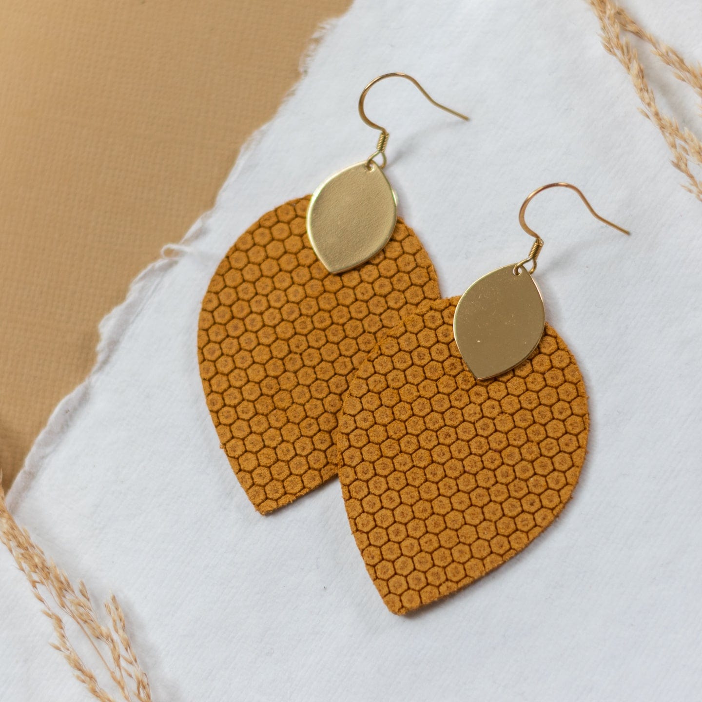 Honey Mustard Cora Earrings - Ever Trendy Essentials