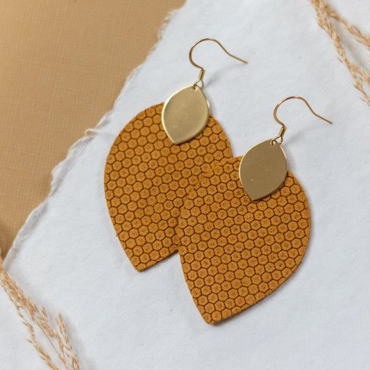 Honey Mustard Cora Earrings - Ever Trendy Essentials