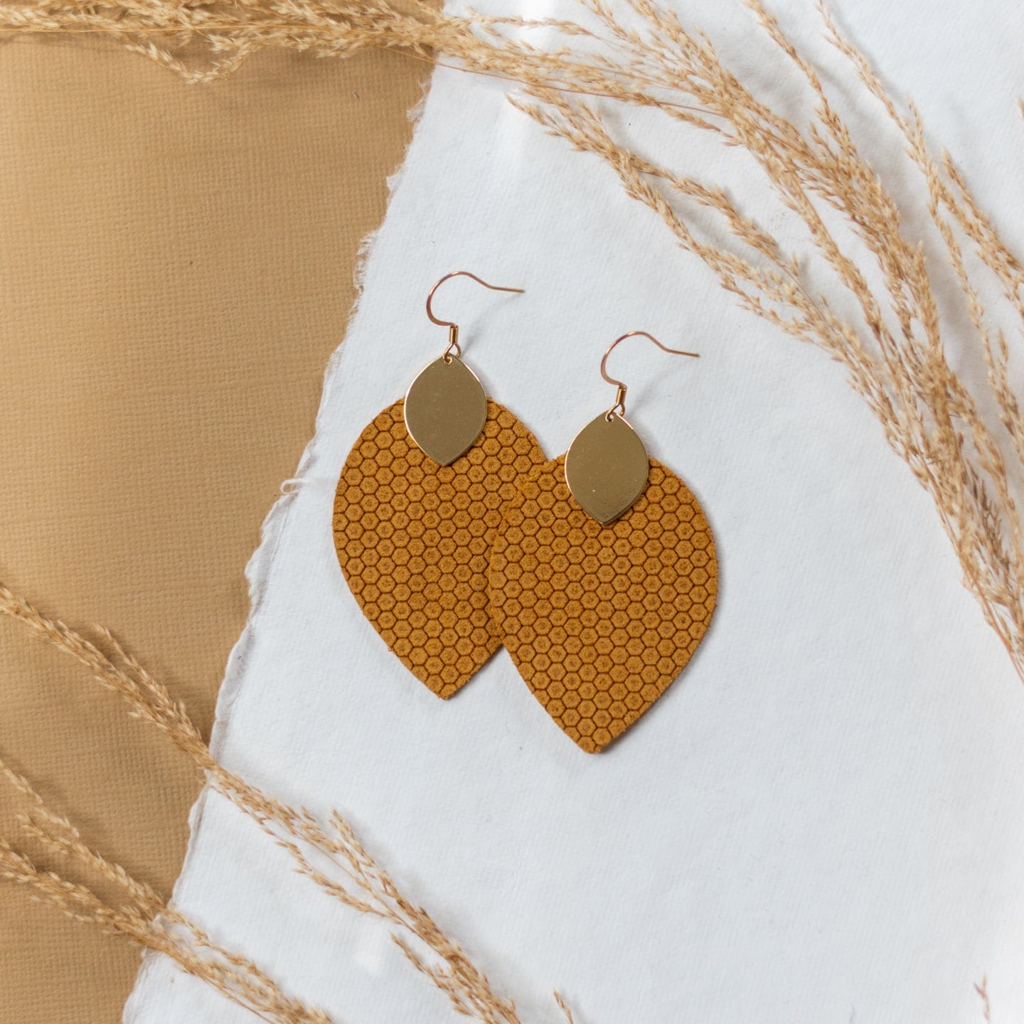 Honey Mustard Cora Earrings - Ever Trendy Essentials