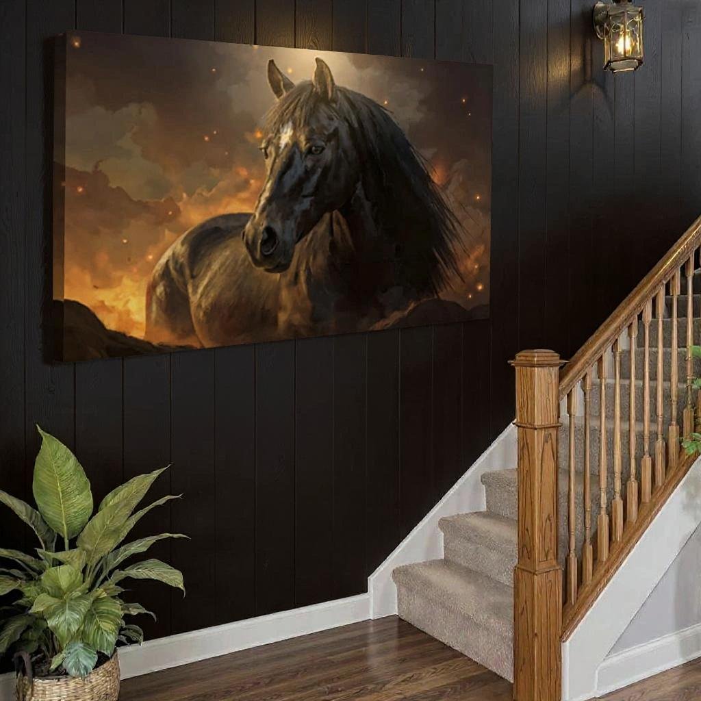 Horse Watercolor Wall Art Daughter - Ever Trendy Essentials