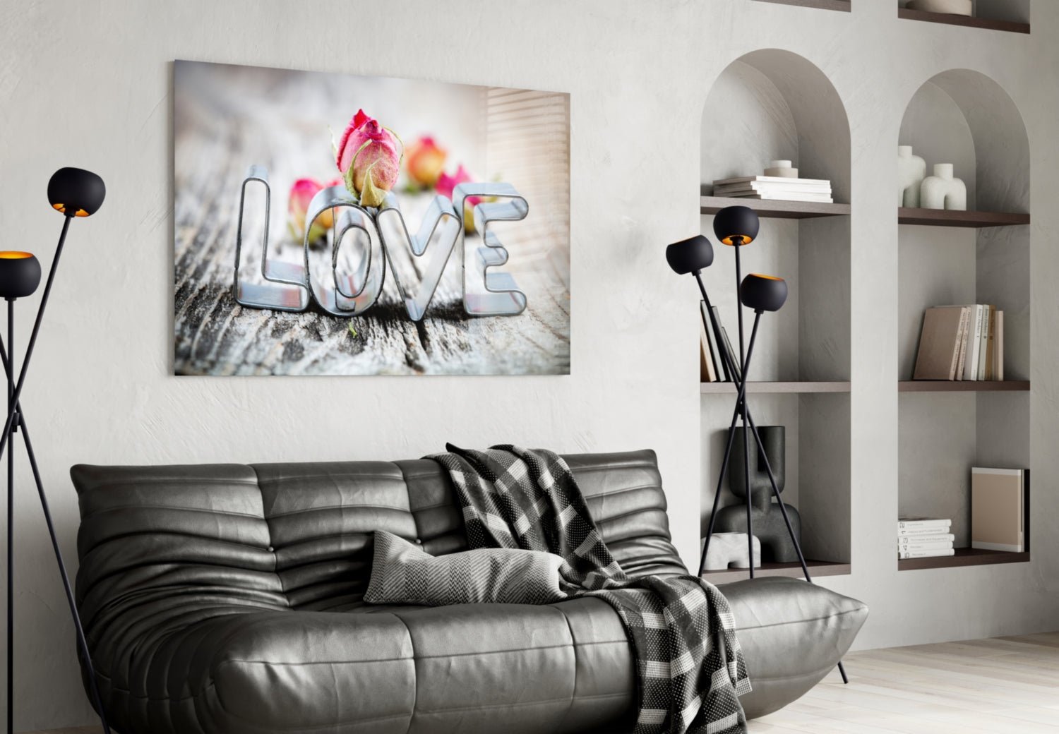 Love Glass Wall Art Daughter - Ever Trendy Essentials