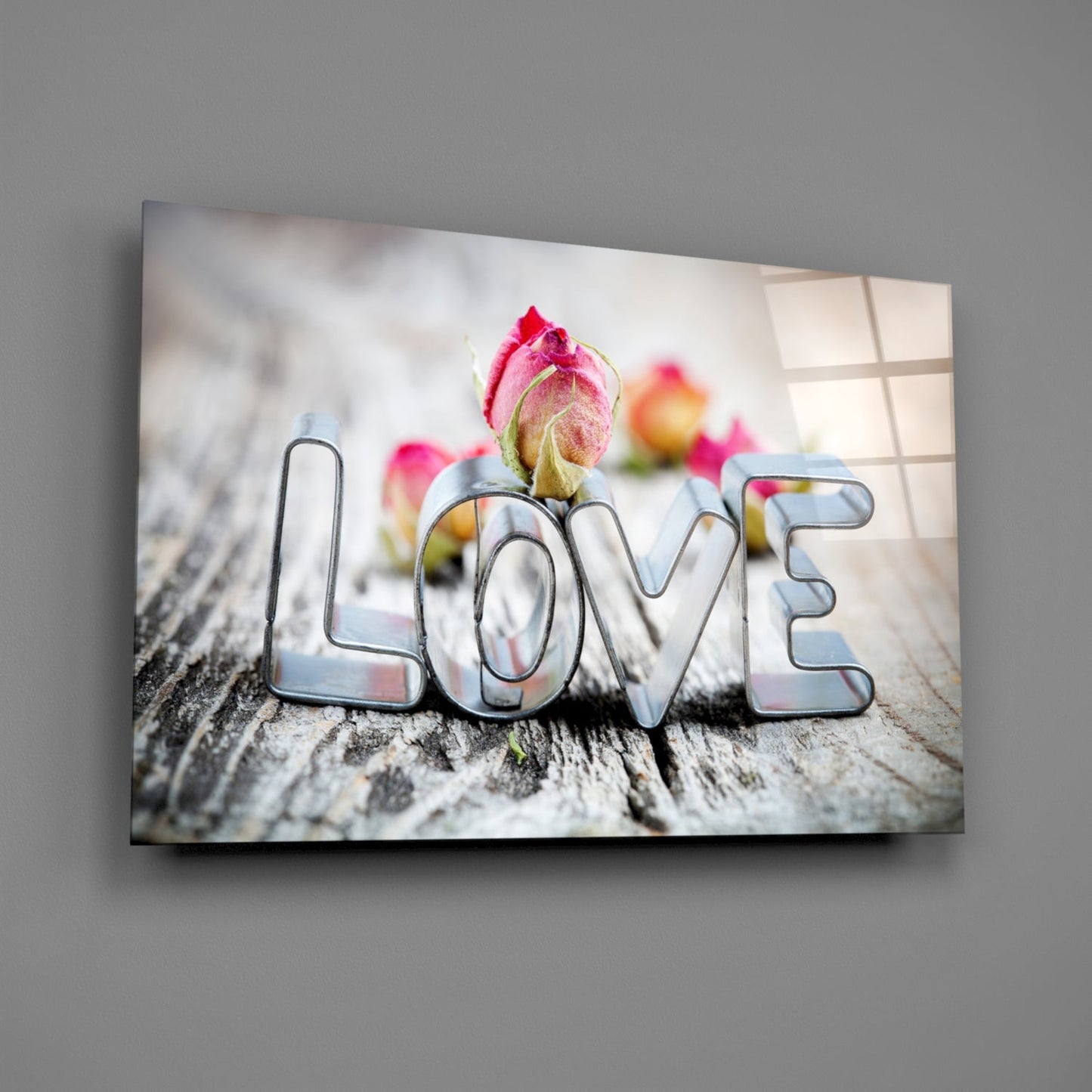Love Glass Wall Art Daughter - Ever Trendy Essentials