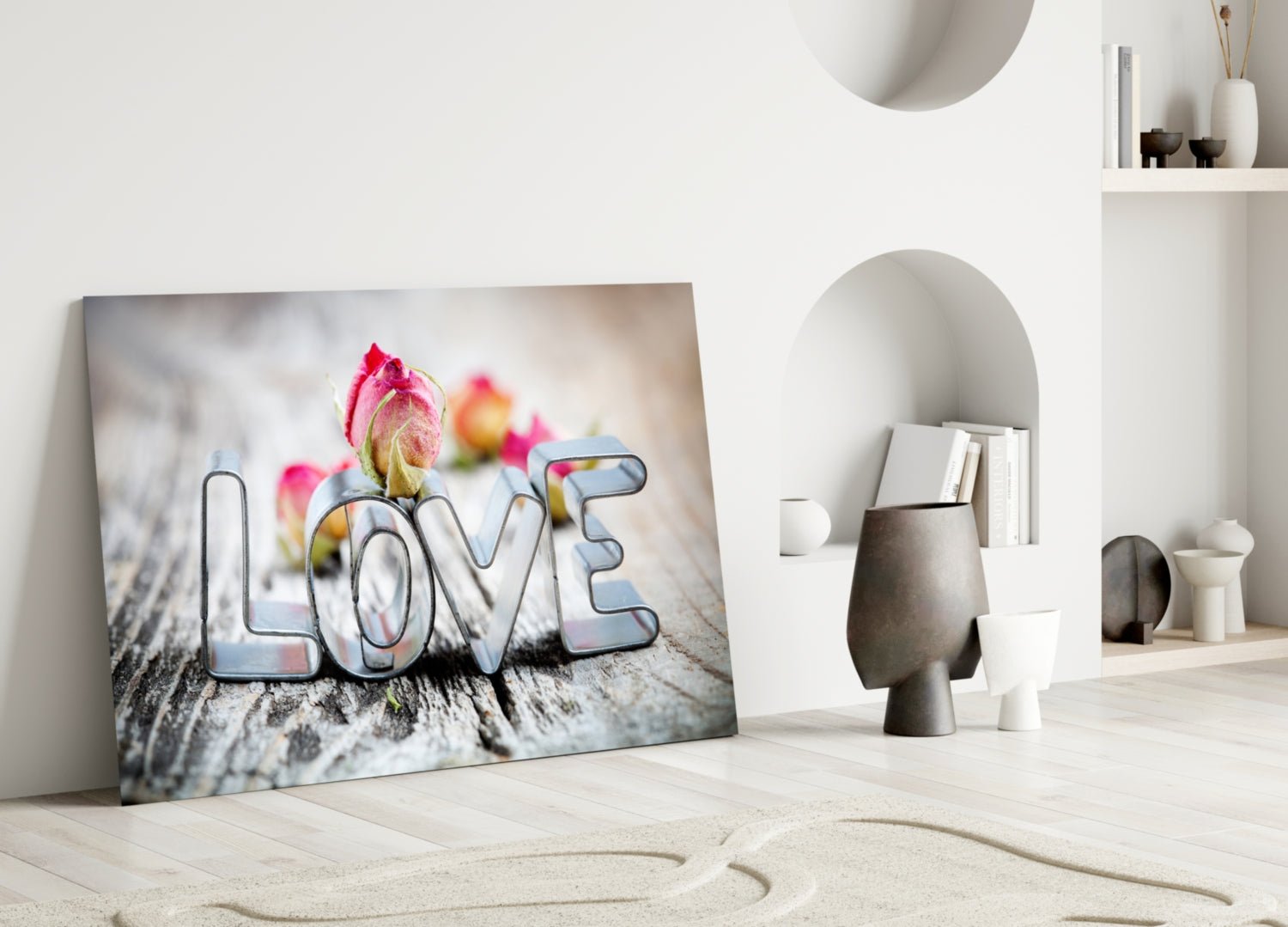 Love Glass Wall Art Daughter - Ever Trendy Essentials