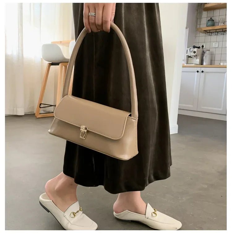 Luxury Brand Crossbody Bags for Women | Fashion Design Underarm & Woman Shoulder Bag (Female Handbag & Purses, Solid Color) - Ever Trendy Essentials