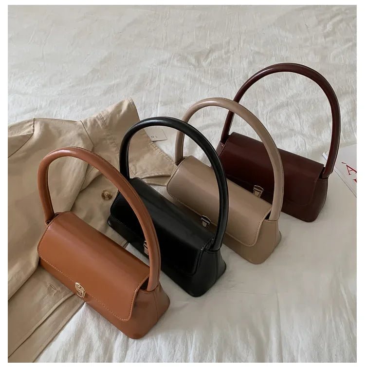 Luxury Brand Crossbody Bags for Women | Fashion Design Underarm & Woman Shoulder Bag (Female Handbag & Purses, Solid Color) - Ever Trendy Essentials