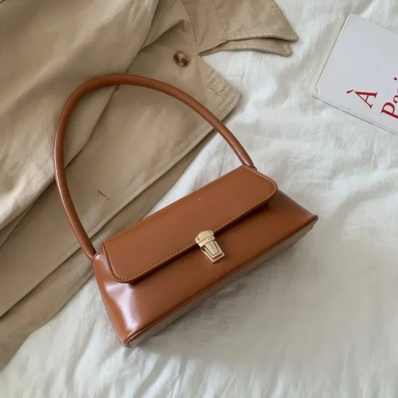 Luxury Brand Crossbody Bags for Women | Fashion Design Underarm & Woman Shoulder Bag (Female Handbag & Purses, Solid Color) - Ever Trendy Essentials