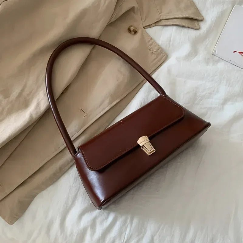 Luxury Brand Crossbody Bags for Women | Fashion Design Underarm & Woman Shoulder Bag (Female Handbag & Purses, Solid Color) - Ever Trendy Essentials
