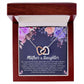Mother Daughter / Necklace with Message Card and Gift Box - Ever Trendy Essentials