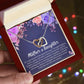 Mother Daughter / Necklace with Message Card and Gift Box - Ever Trendy Essentials