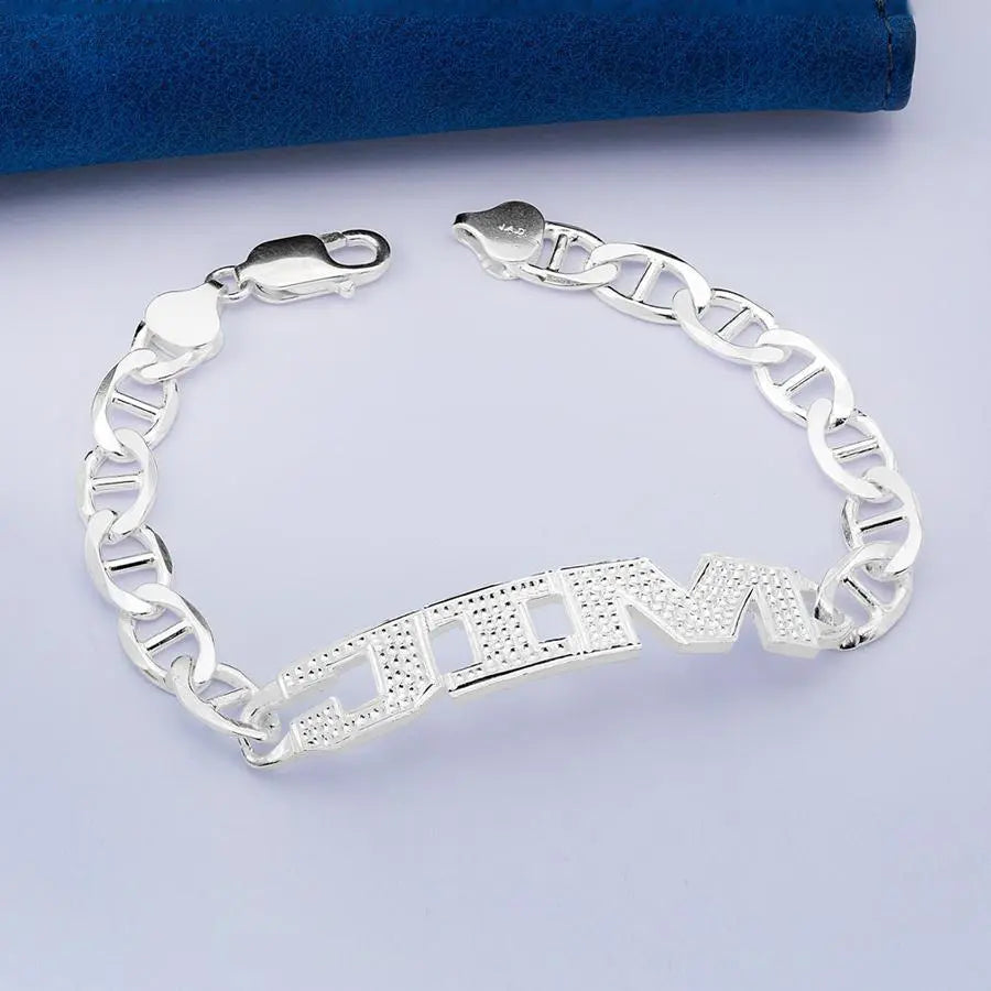 Name Bracelet w/ Mariner Chain - Ever Trendy Essentials