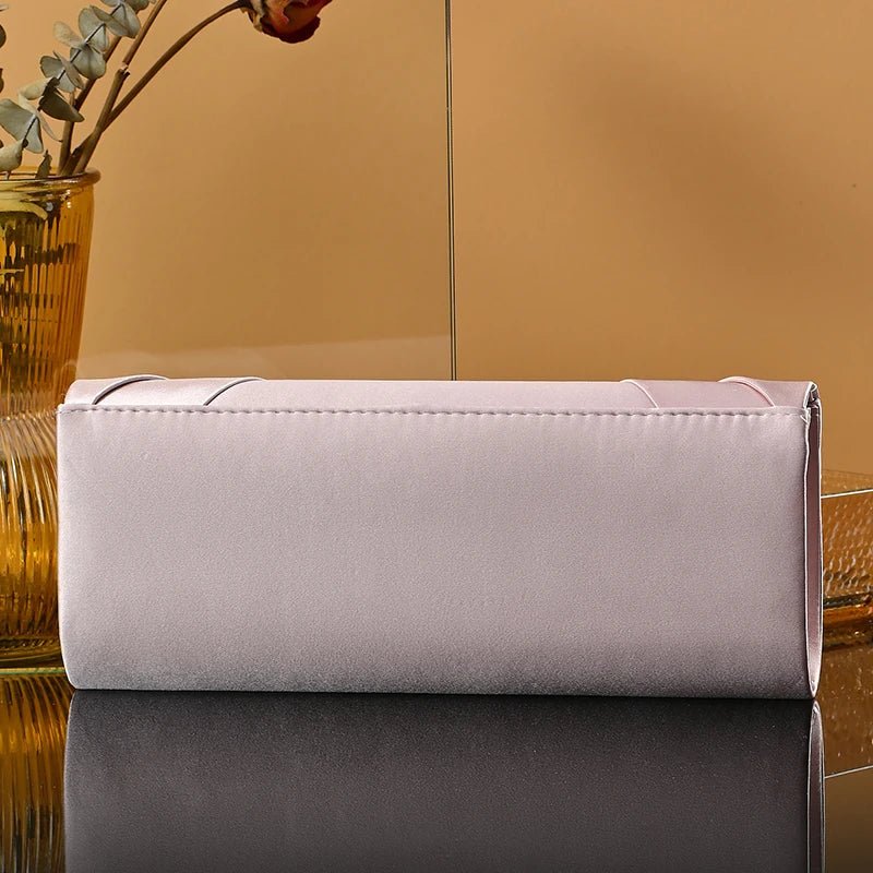 New Design Envelop Satin Evening Clutch Bag | Trade Luxury Shoulder Bags & Lady Party Purses for Wedding Dress Handbag - Ever Trendy Essentials