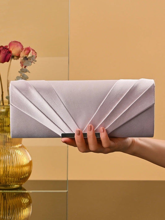 New Design Envelop Satin Evening Clutch Bag | Trade Luxury Shoulder Bags & Lady Party Purses for Wedding Dress Handbag - Ever Trendy Essentials