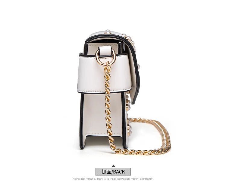 New Fashion Women's Bag Trend | Brand Pearl Bee Shoulder Bag & High Quality Temperament Ladies Crossbody Bag (Designer Luxury Handbag) - Ever Trendy Essentials