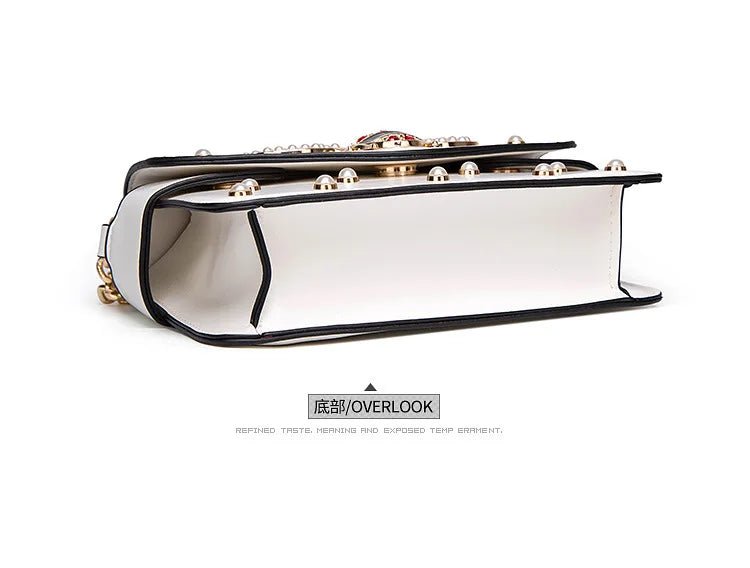 New Fashion Women's Bag Trend | Brand Pearl Bee Shoulder Bag & High Quality Temperament Ladies Crossbody Bag (Designer Luxury Handbag) - Ever Trendy Essentials
