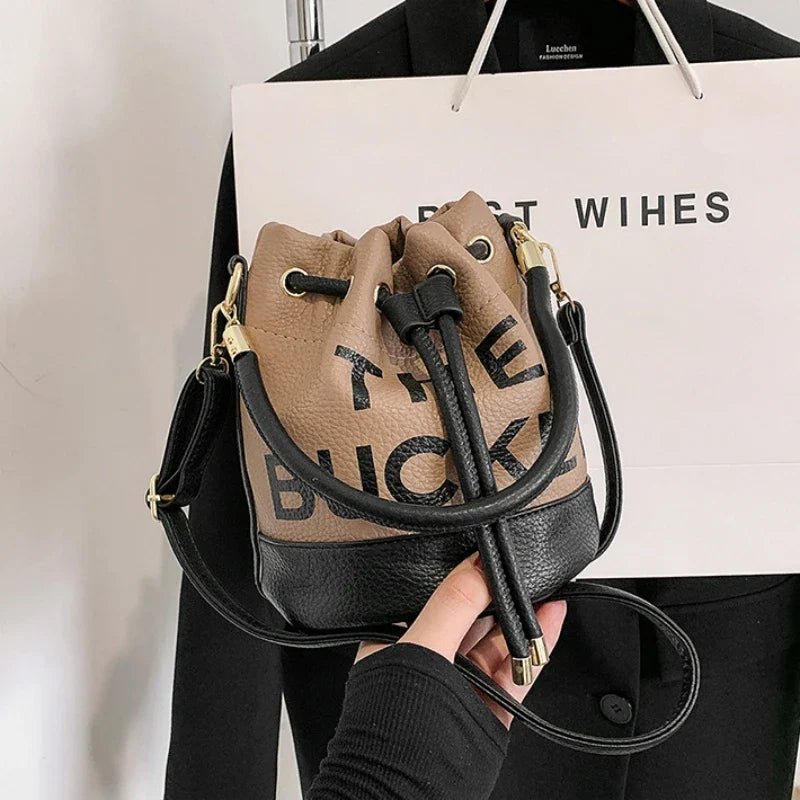 New Fashion Women's Bucket Bag Trend | Brand Casual Versatile Shoulder Bag & High - end Classic Crossbody Bag (Designer Luxury Handbag) - Ever Trendy Essentials