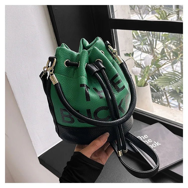 New Fashion Women's Bucket Bag Trend | Brand Casual Versatile Shoulder Bag & High - end Classic Crossbody Bag (Designer Luxury Handbag) - Ever Trendy Essentials