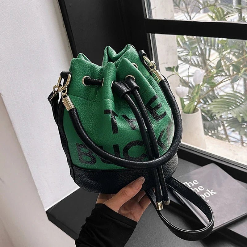 New Fashion Women's Bucket Bag Trend | Brand Casual Versatile Shoulder Bag & High - end Classic Crossbody Bag (Designer Luxury Handbag) - Ever Trendy Essentials