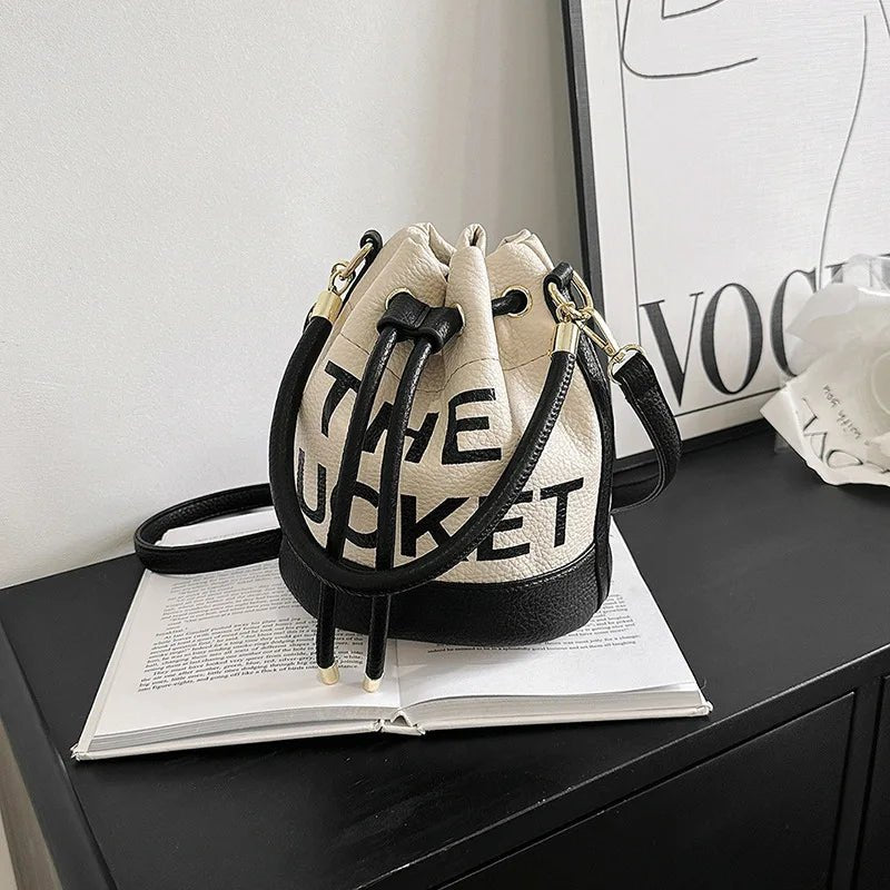 New Fashion Women's Bucket Bag Trend | Brand Casual Versatile Shoulder Bag & High - end Classic Crossbody Bag (Designer Luxury Handbag) - Ever Trendy Essentials
