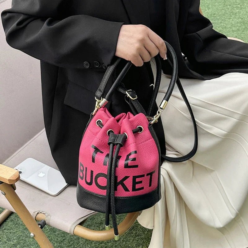 New Fashion Women's Bucket Bag Trend | Brand Casual Versatile Shoulder Bag & High - end Classic Crossbody Bag (Designer Luxury Handbag) - Ever Trendy Essentials
