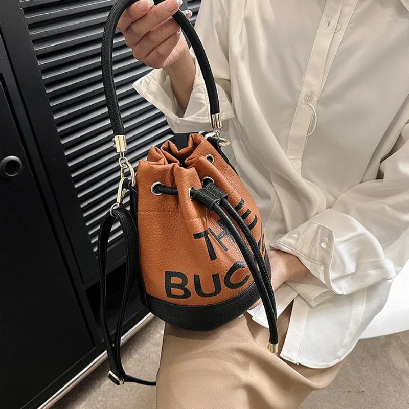 New Fashion Women's Bucket Bag Trend | Brand Casual Versatile Shoulder Bag & High - end Classic Crossbody Bag (Designer Luxury Handbag) - Ever Trendy Essentials