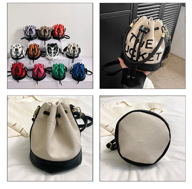 New Fashion Women's Bucket Bag Trend | Brand Casual Versatile Shoulder Bag & High - end Classic Crossbody Bag (Designer Luxury Handbag) - Ever Trendy Essentials