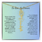No Rain - No Flowers | Birth Necklace | Name Necklace | Beautiful Jewelry for Daughters and Granddaughters - Ever Trendy Essentials