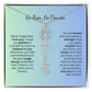 No Rain - No Flowers | Birth Necklace | Name Necklace | Beautiful Jewelry for Daughters and Granddaughters - Ever Trendy Essentials