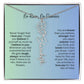 No Rain - No Flowers | Birth Necklace | Name Necklace | Beautiful Jewelry for Daughters and Granddaughters - Ever Trendy Essentials