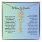 No Rain - No Flowers | Birth Necklace | Name Necklace | Beautiful Jewelry for Daughters and Granddaughters - Ever Trendy Essentials