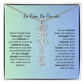 No Rain - No Flowers | Birth Necklace | Name Necklace | Beautiful Jewelry for Daughters and Granddaughters - Ever Trendy Essentials