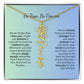 No Rain - No Flowers | Birth Necklace | Name Necklace | Beautiful Jewelry for Daughters and Granddaughters - Ever Trendy Essentials