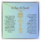 No Rain - No Flowers | Birth Necklace | Name Necklace | Beautiful Jewelry for Daughters and Granddaughters - Ever Trendy Essentials