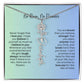 No Rain - No Flowers | Birth Necklace | Name Necklace | Beautiful Jewelry for Daughters and Granddaughters - Ever Trendy Essentials