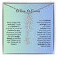 No Rain - No Flowers | Birth Necklace | Name Necklace | Beautiful Jewelry for Daughters and Granddaughters - Ever Trendy Essentials