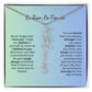 No Rain - No Flowers | Birth Necklace | Name Necklace | Beautiful Jewelry for Daughters and Granddaughters - Ever Trendy Essentials
