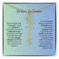 No Rain - No Flowers | Birth Necklace | Name Necklace | Beautiful Jewelry for Daughters and Granddaughters - Ever Trendy Essentials