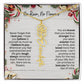No Rain - No Flowers | Birth Necklace | Name Necklace | Christmas Gift for Mom, Wife, Daughter, Sister, Best Friend, Girlfriend, Aunt, and Grandma - Ever Trendy Essentials